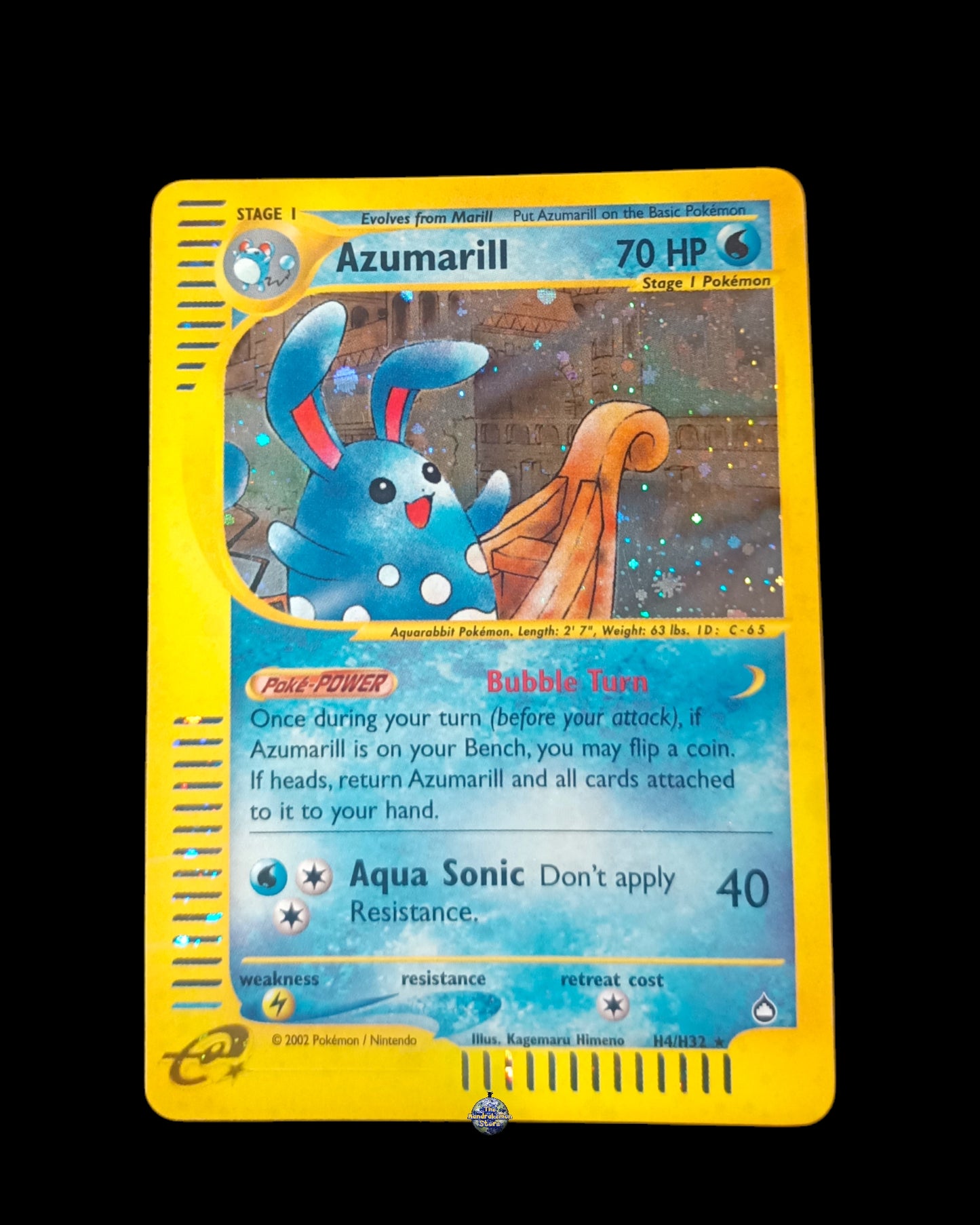 Azumarill Holo Aquapolis