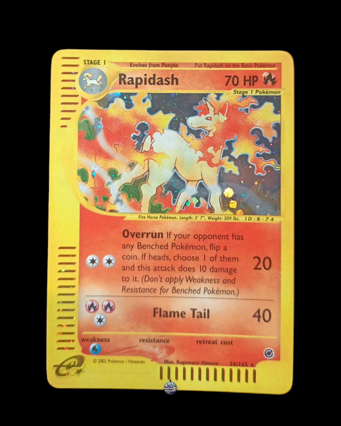 Rapidash Holo Expedition