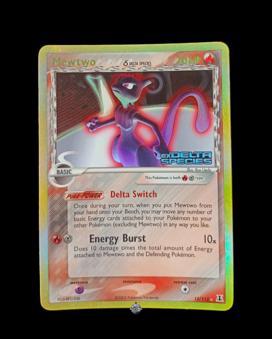 Mewtwo Holo Stamped Ex Delta Species