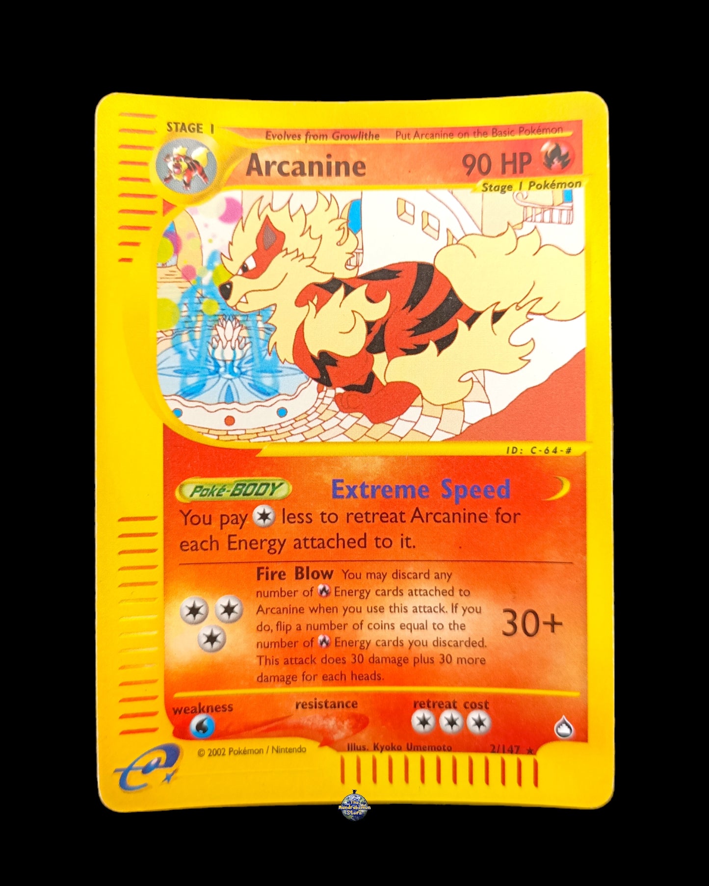 Arcanine Reverse Aquapolis