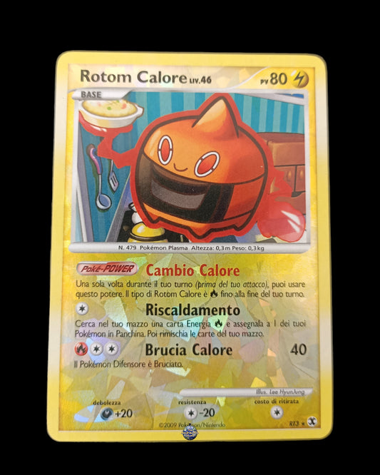 Rotom Calore REVERSE Cracked Ice