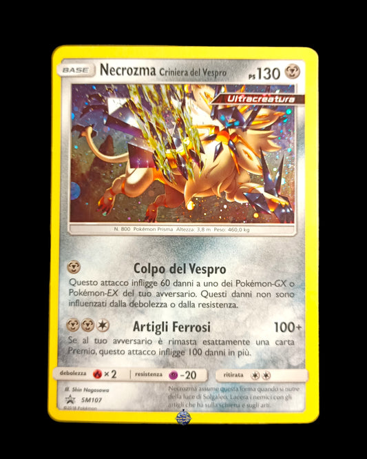 Necrozma Criniera del Vespro Holo Promo