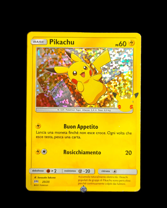 Pikachu Holo McDonald's 25°