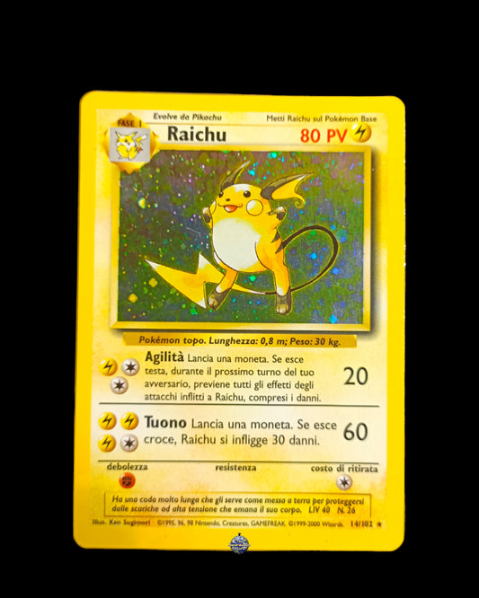 Raichu Holo Set Base