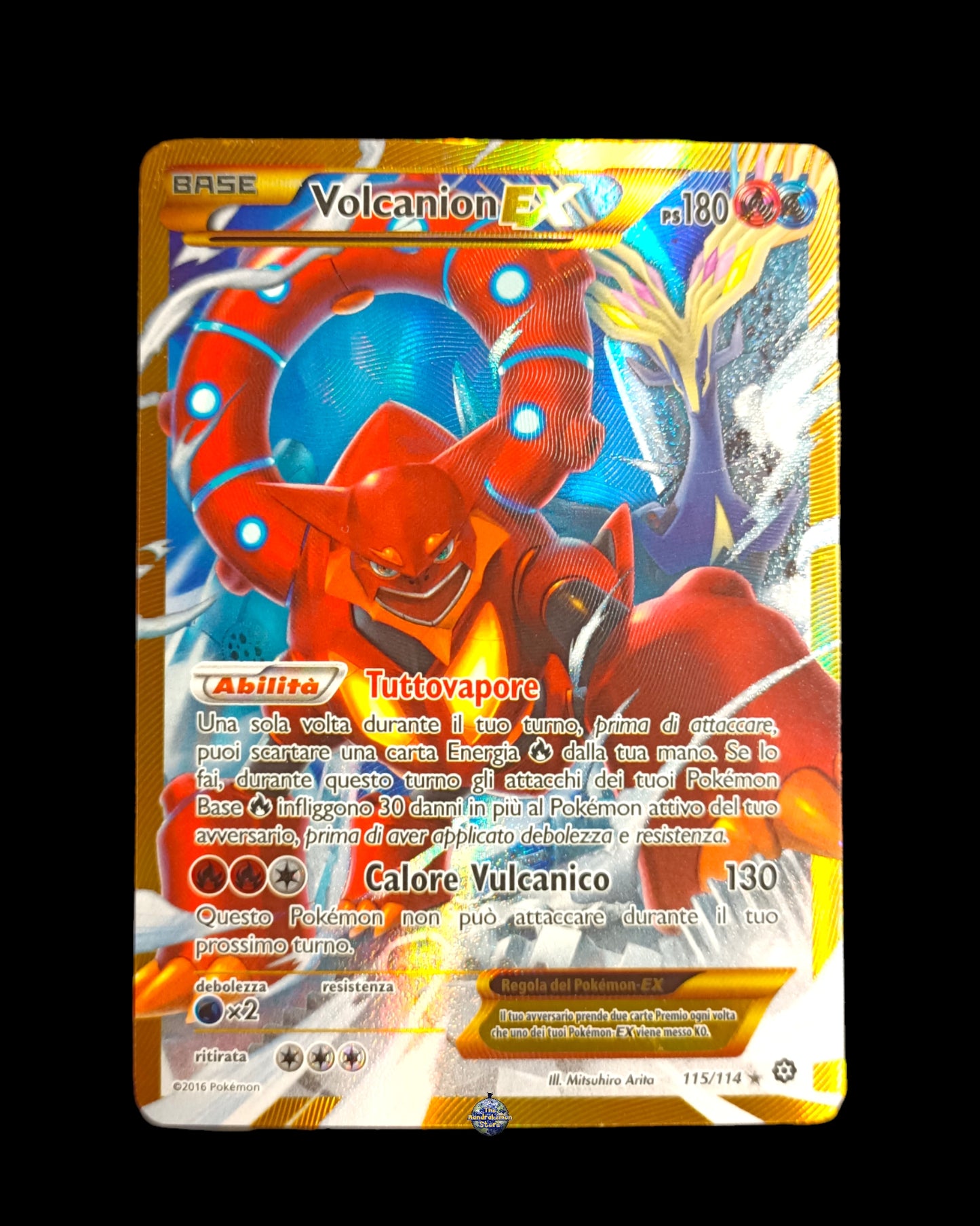 Volcanion Ex Full Art Alternativo