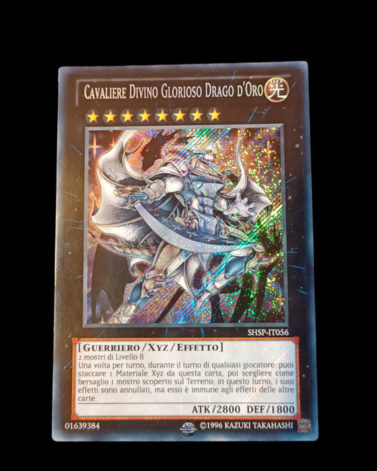 Cavaliere Divino Glorioso Drago Rosso Holo