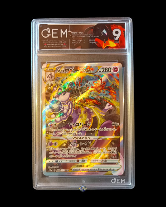 Mewtwo VStar Alternative GEM 9