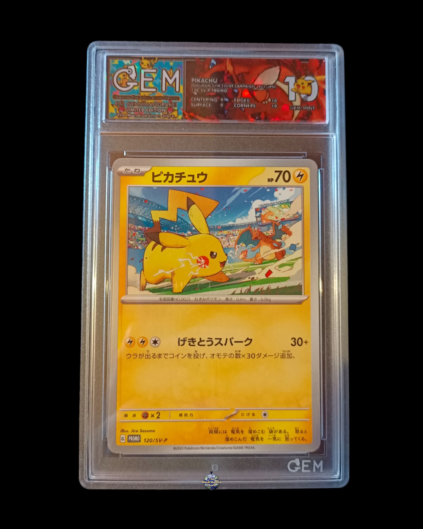 Pikachu Promo GEM 10