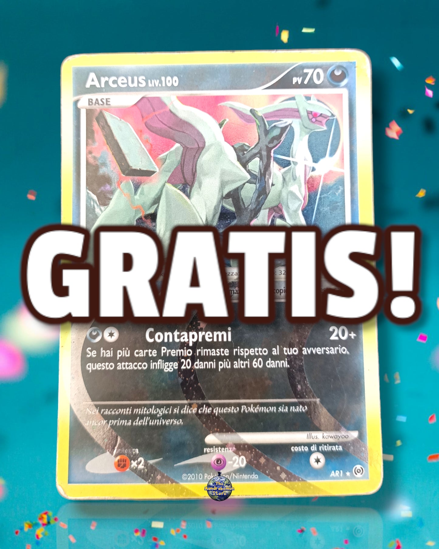 Arceus LV.100 Holo