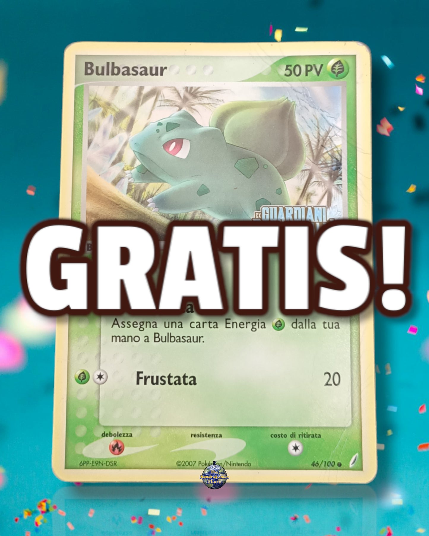 Bulbasaur Holo Stamped Ex Guardiani dei Cristalli