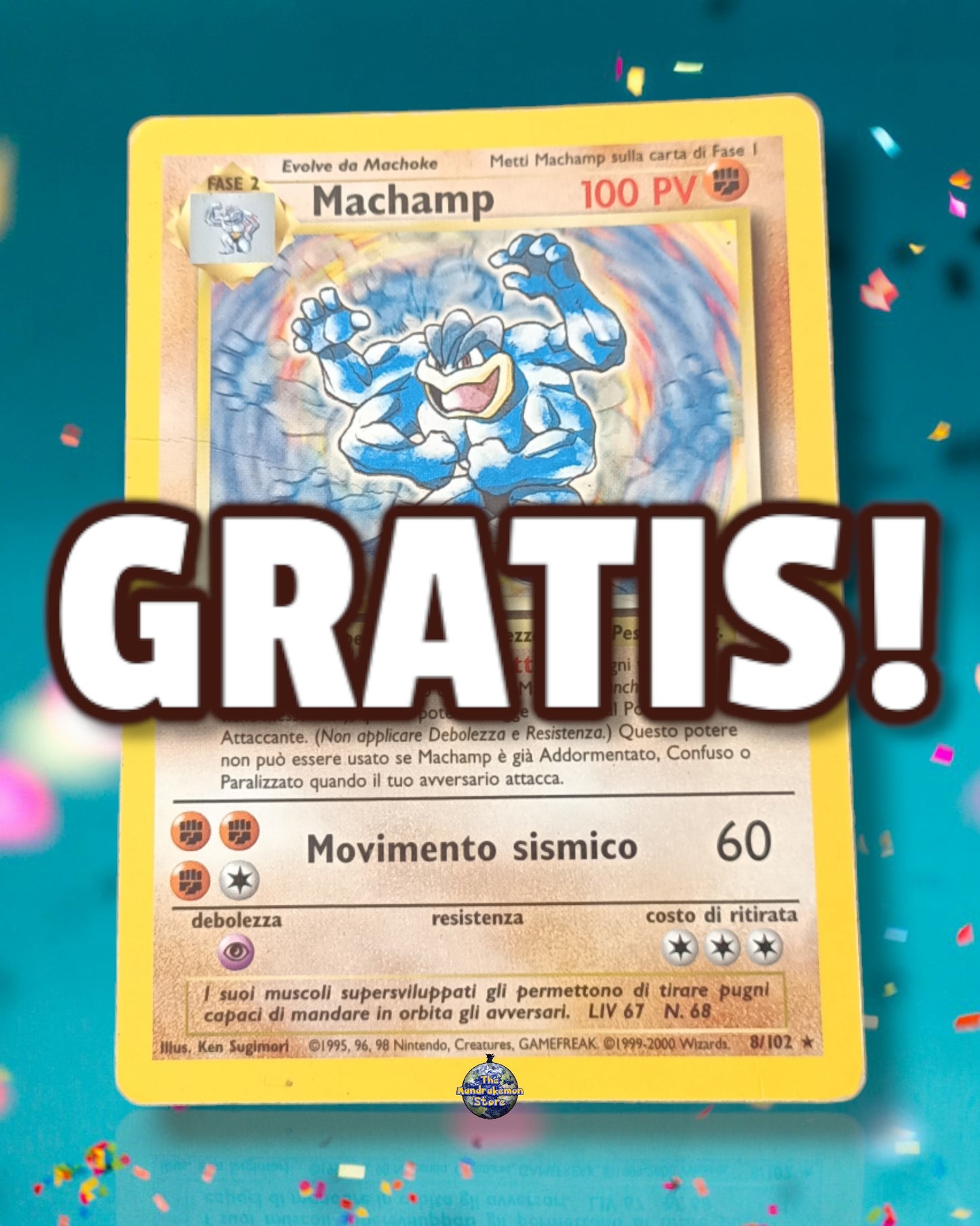 Machamp Holo 1ª Edizione