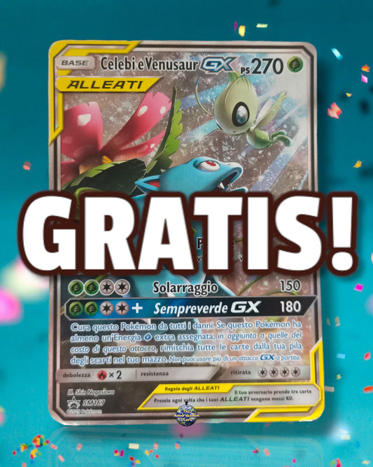 Celebi e Venusaur Gx Promo