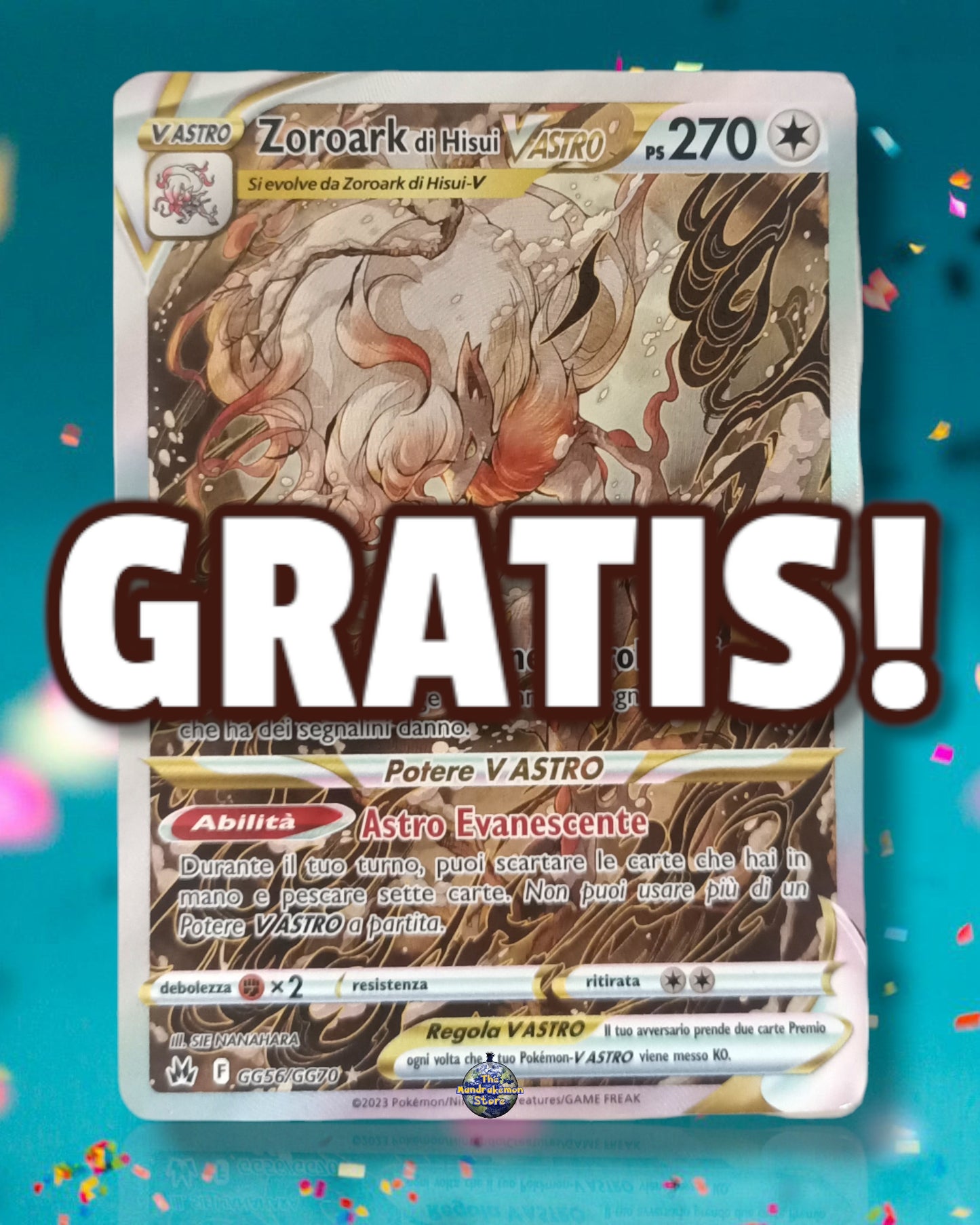 Zoroark Di Hisui VStar