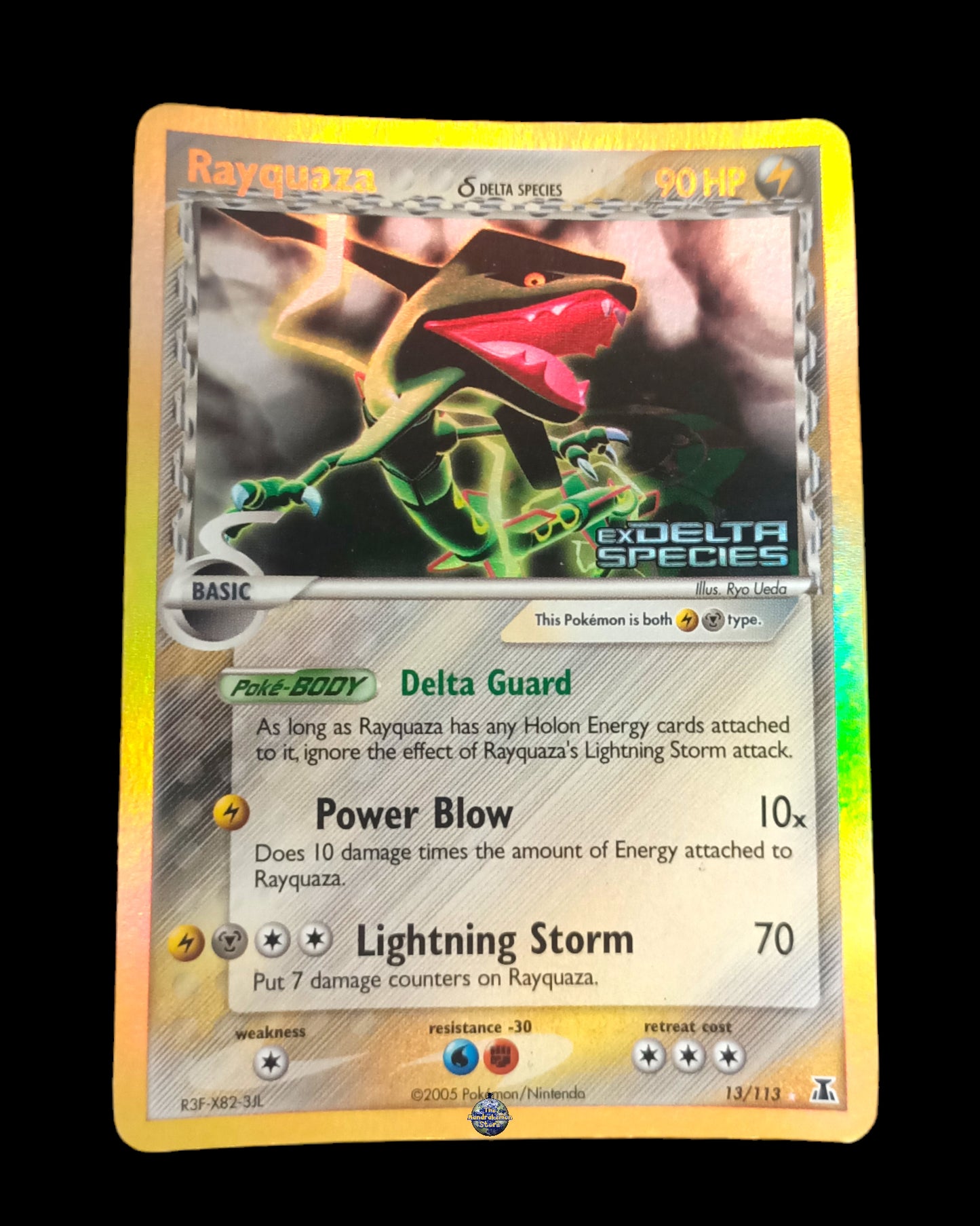 Rayquaza Holo Ex Delta Species