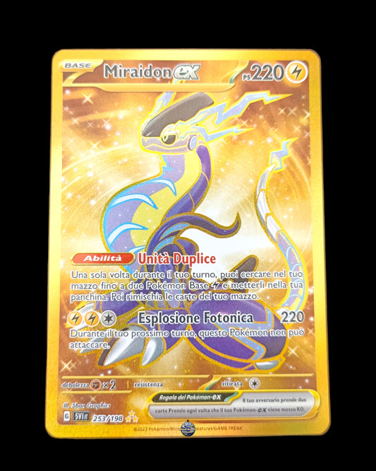 Miraidon Ex Full Art Gold