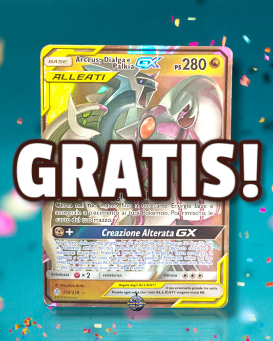 Arceus, Dialga e Palkia Gx