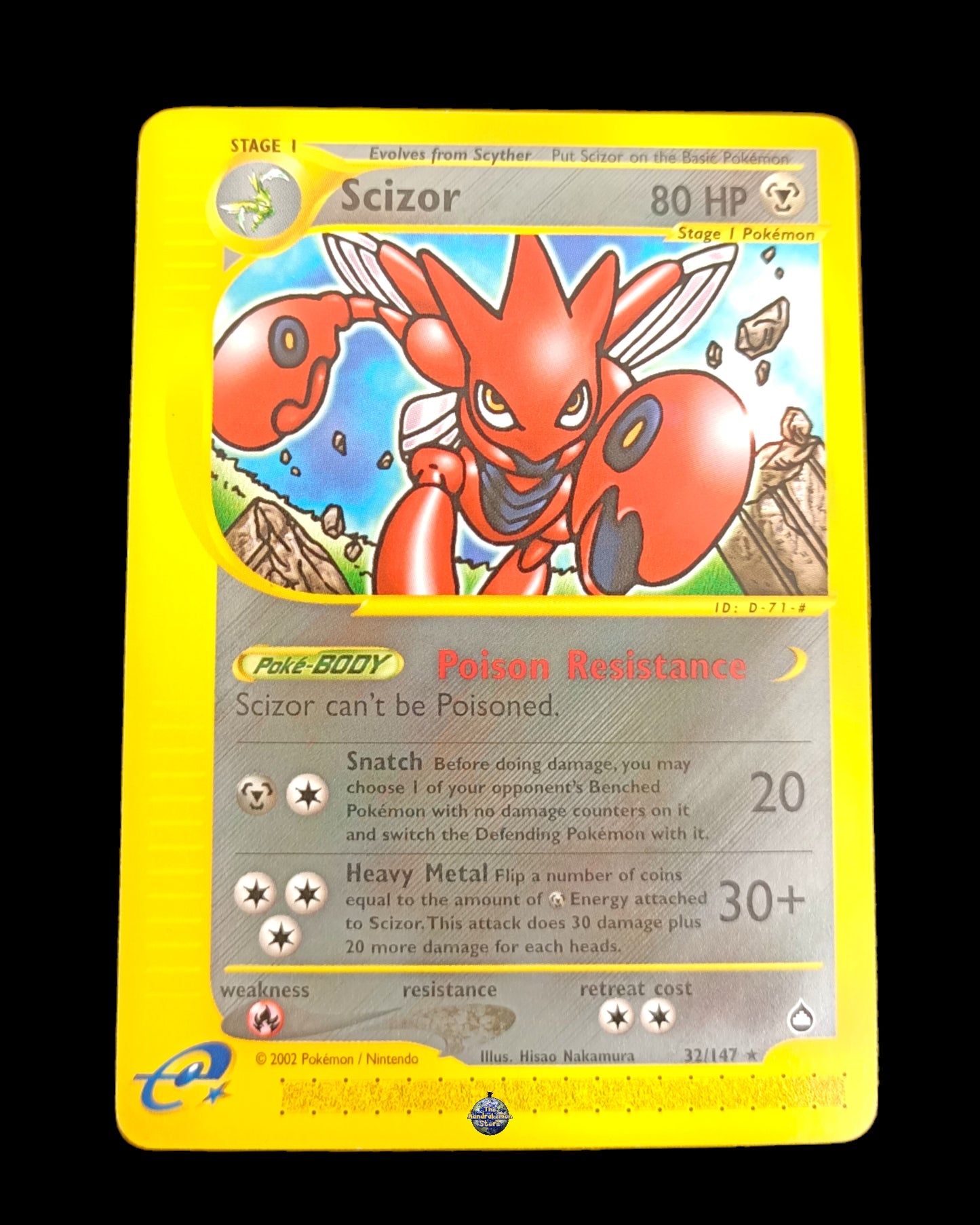 Scizor Aquapolis