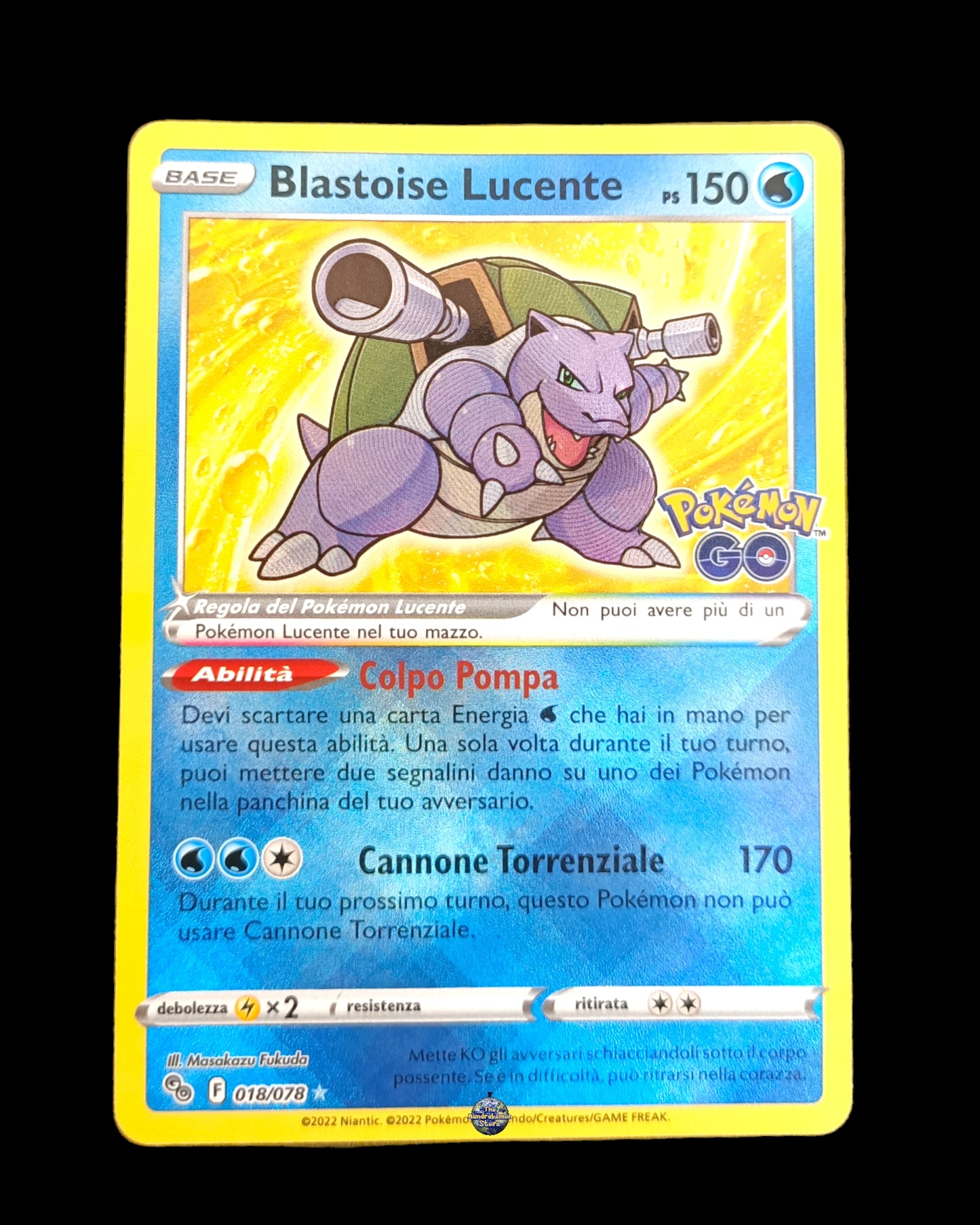 Blastoise Lucente