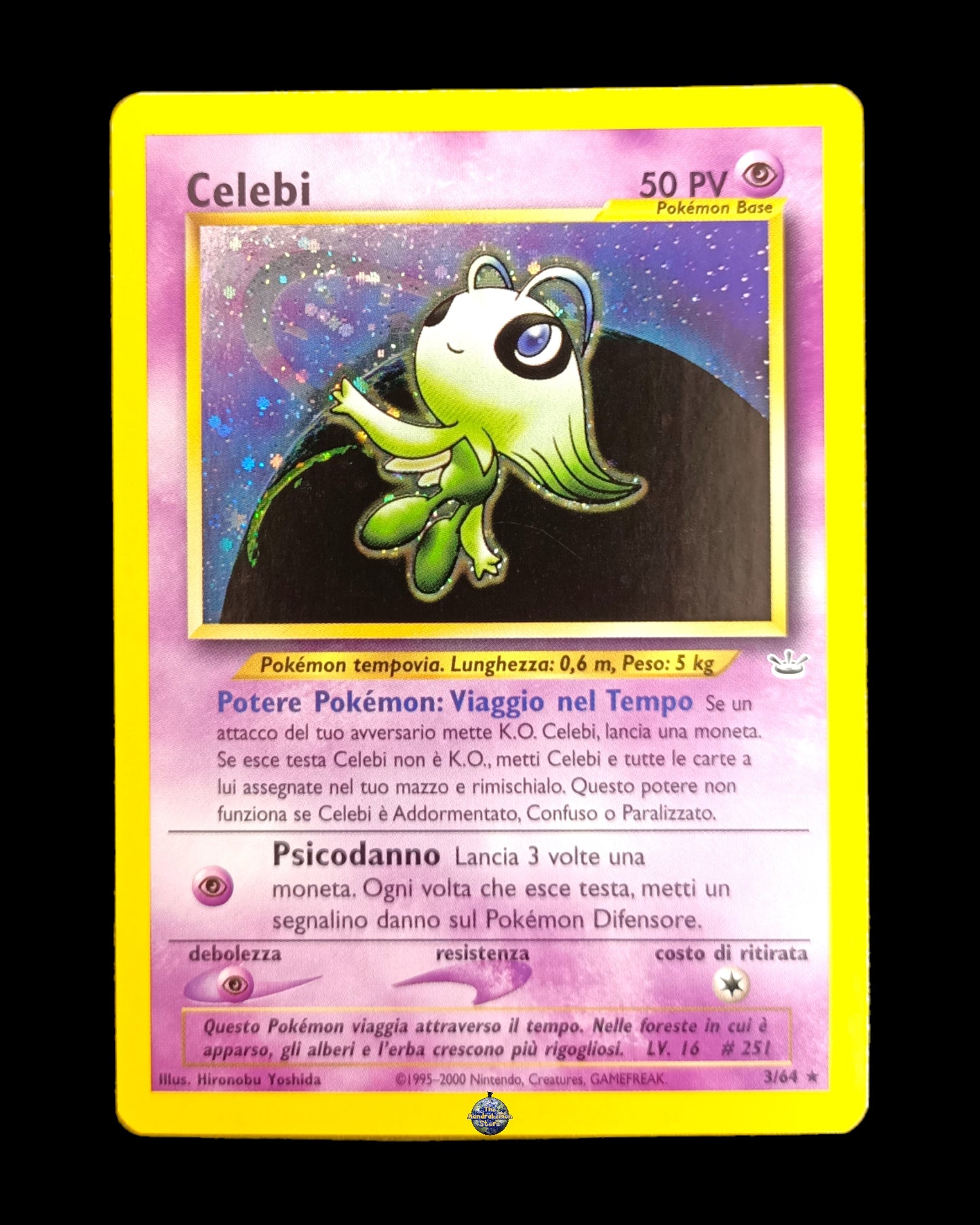 Celebi Holo Neo Revelation