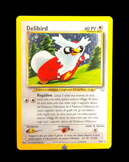 Delibird Holo Neo Revelation