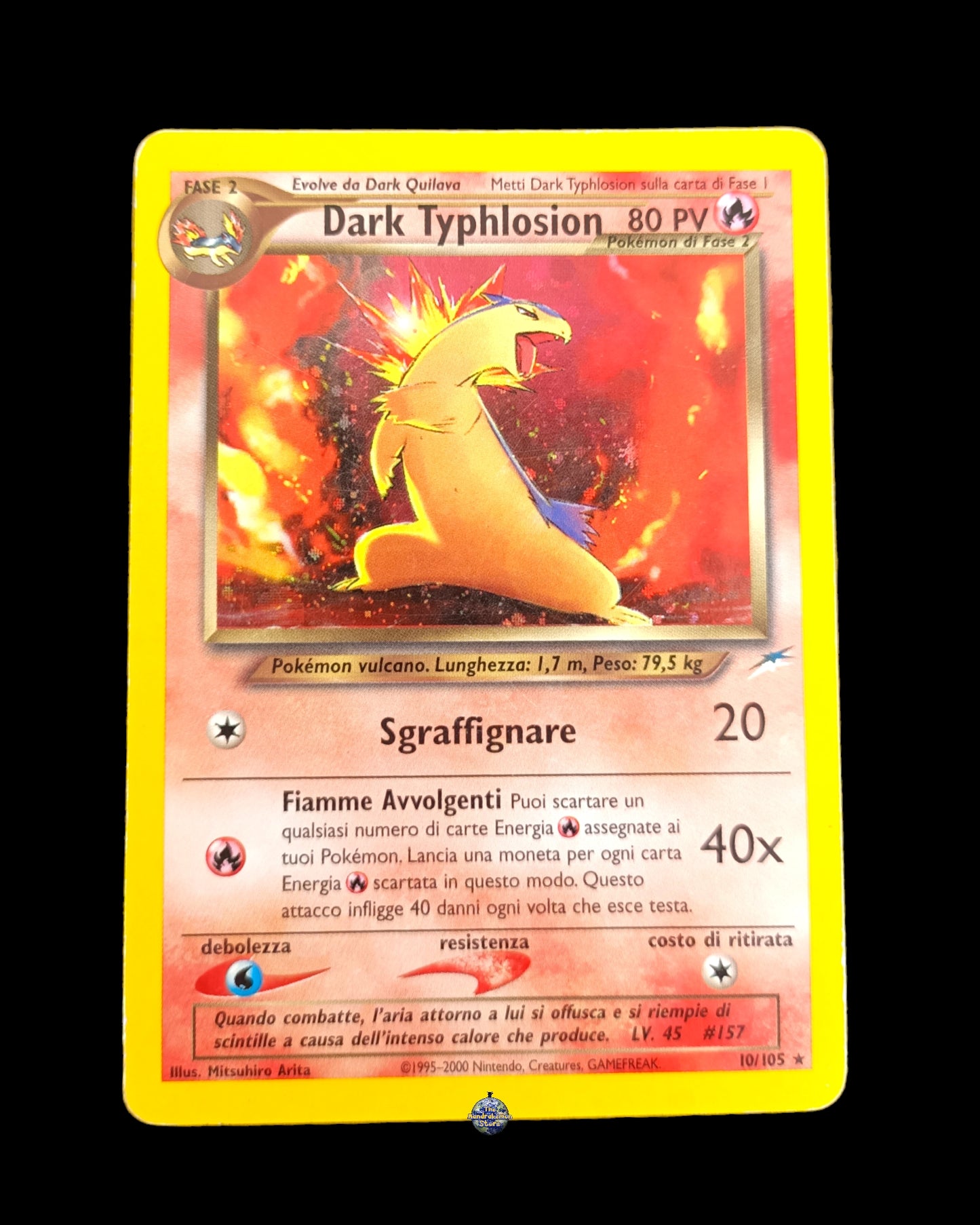 Dark Typhlosion Holo Neo Destiny