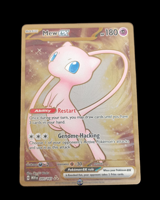 Mew Ex Gold Metal Promo