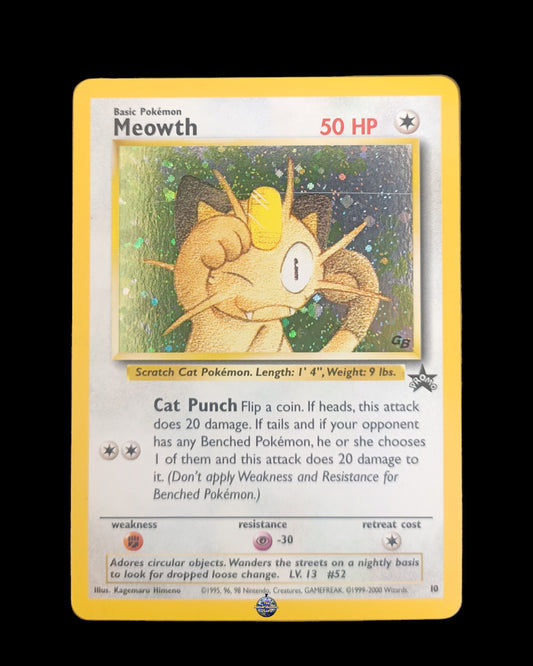 Meowth Holo Promo GameBoy