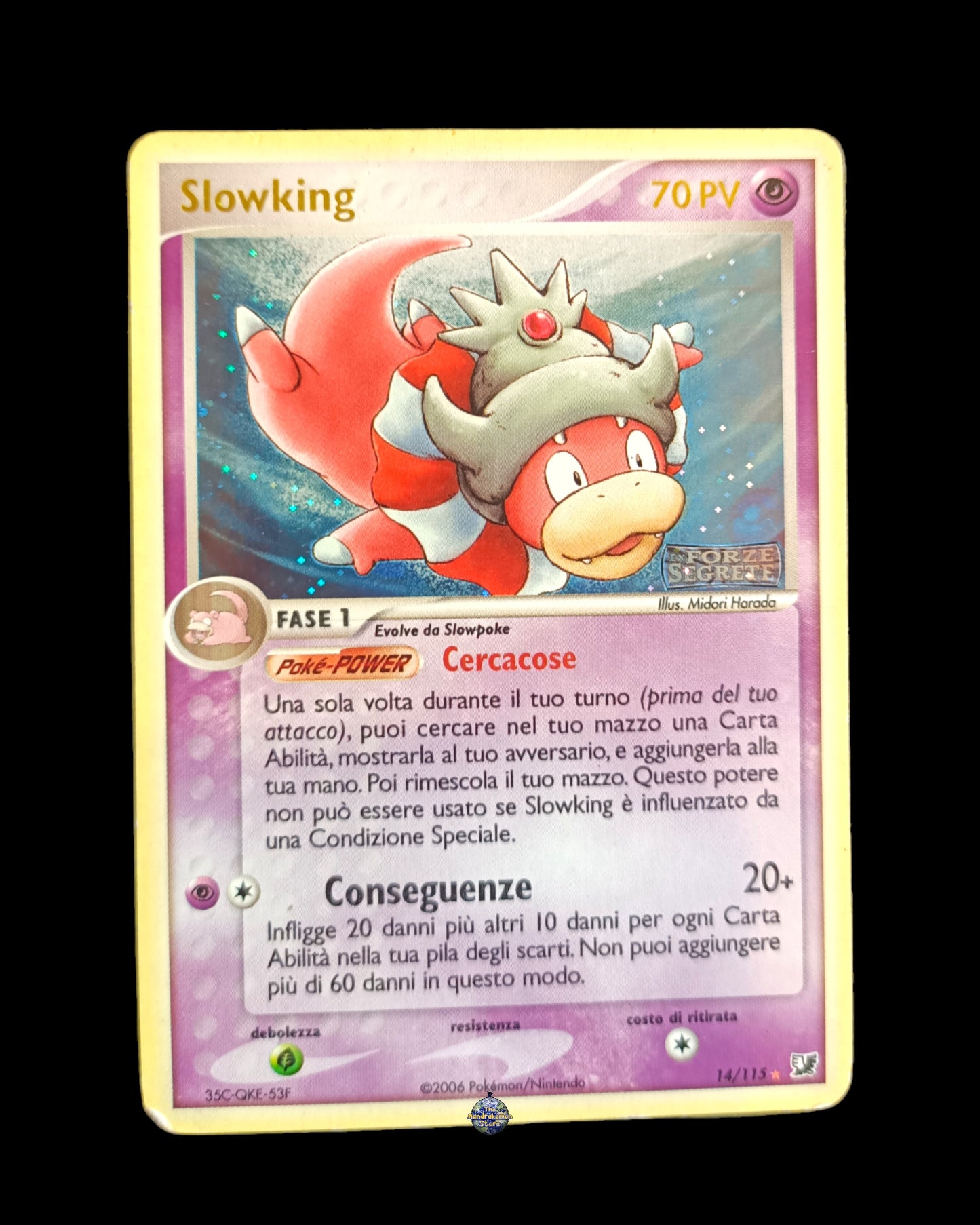 Slowking Holo Stamped Ex Forze Segrete