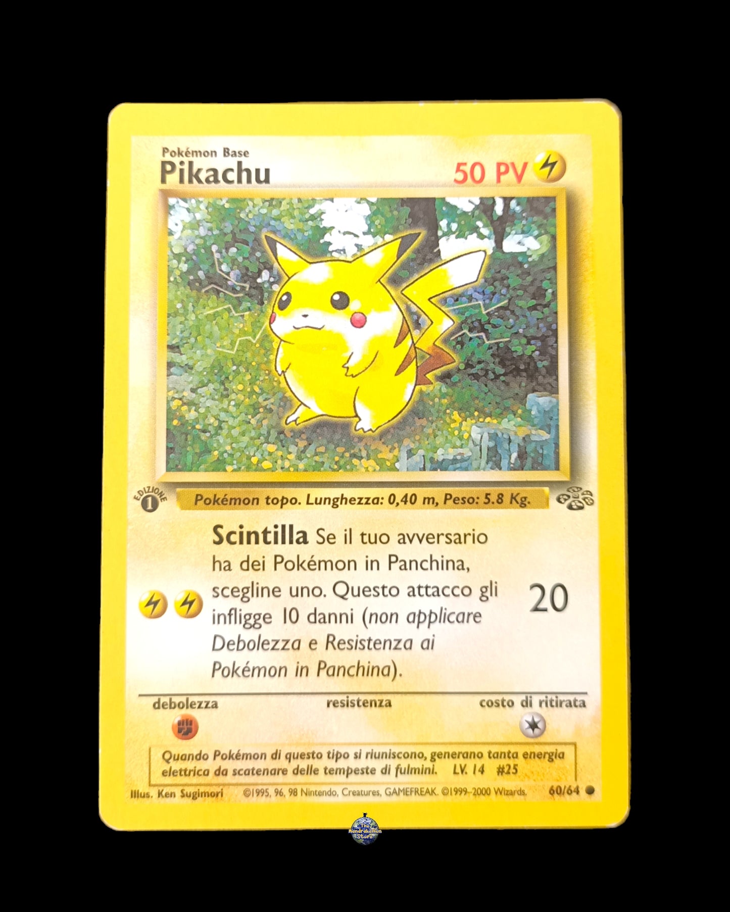 Pikachu 1ª Edizione Jungle