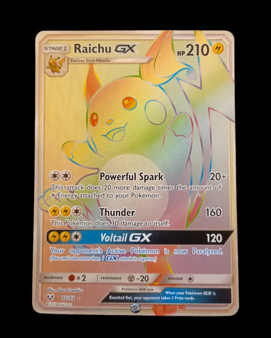 Raichu Gx Full Art Hyper