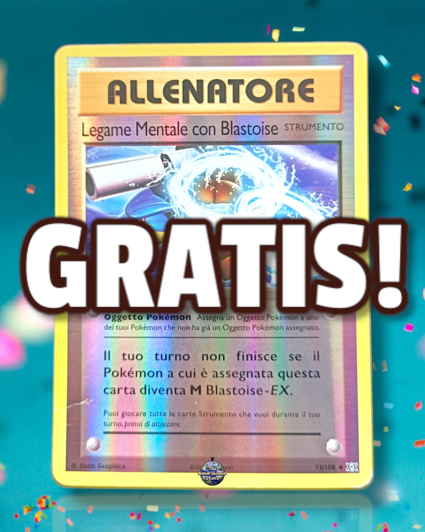 Legame Mentale Con Blastoise Reverse