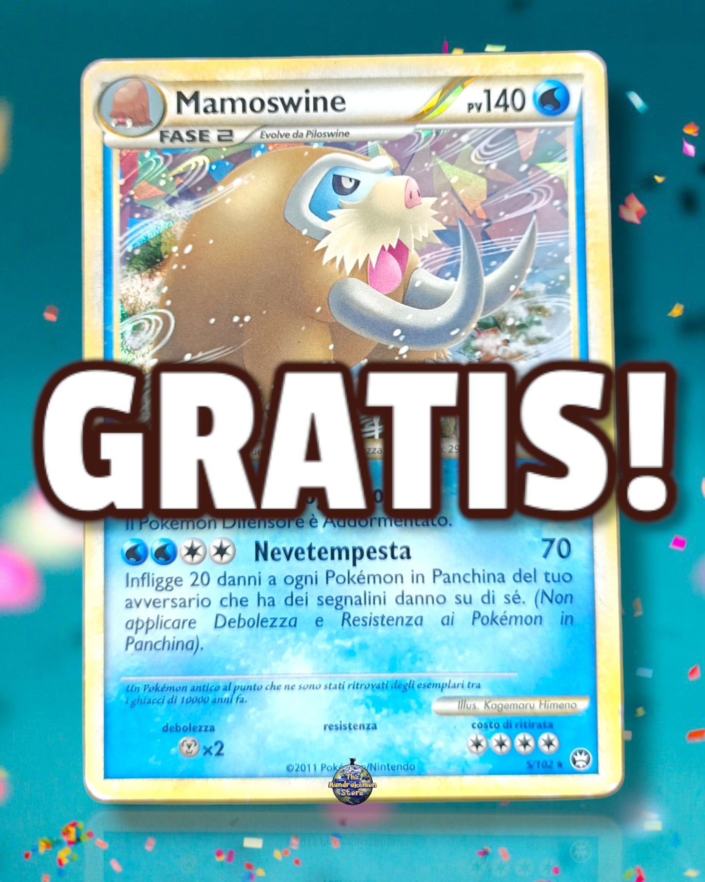 Mamoswine Cracked Ice Holo