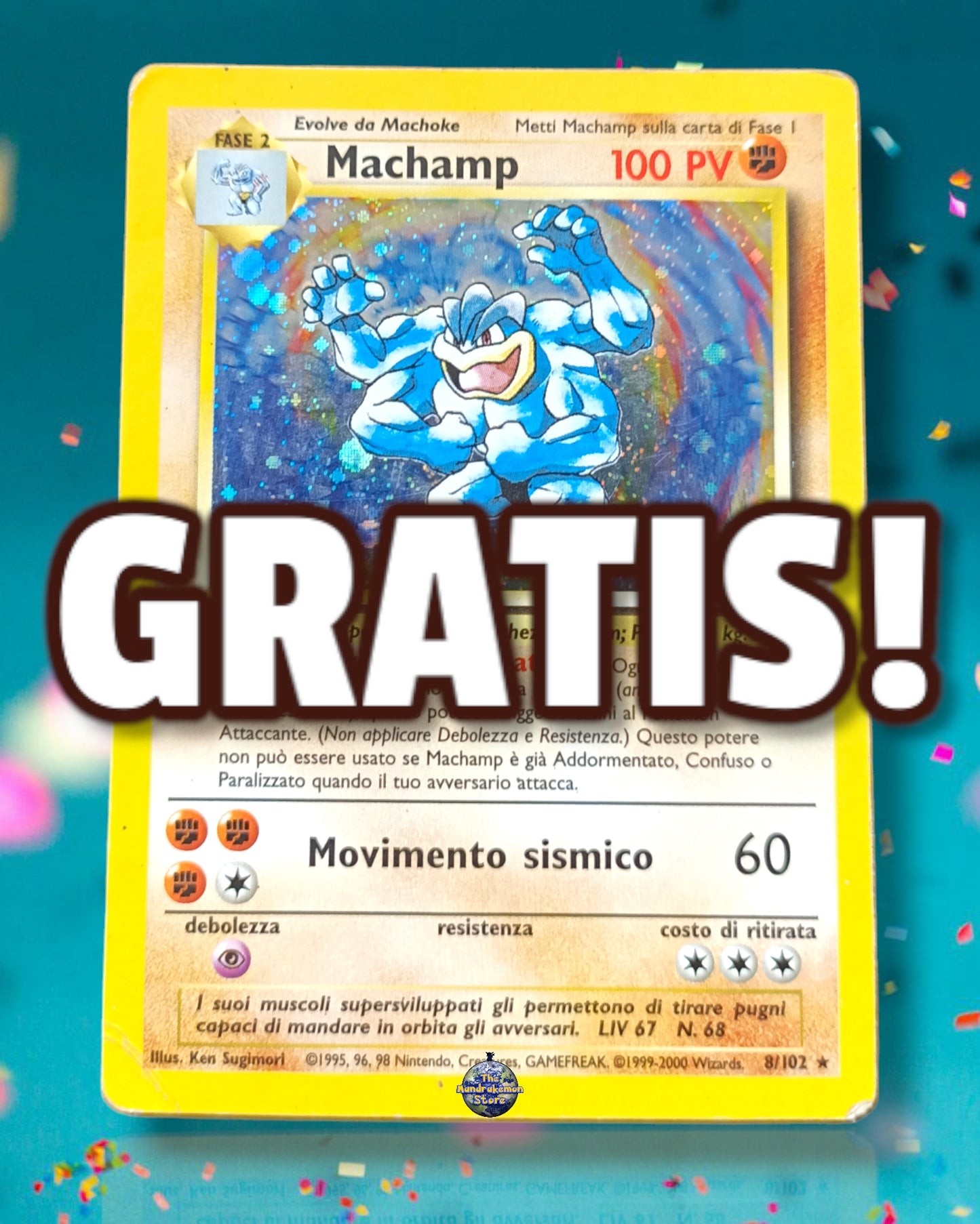 Machamp Holo 1ª Edizione