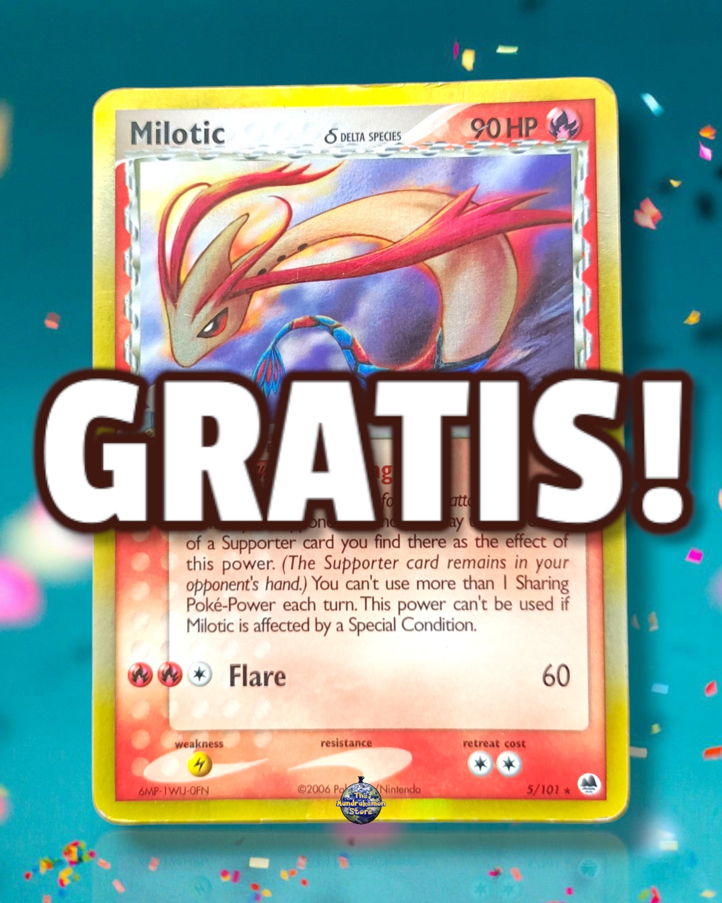 Milotic Holo Delta Species