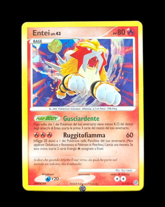 Entei Liv.43 Cracked Ice Holo