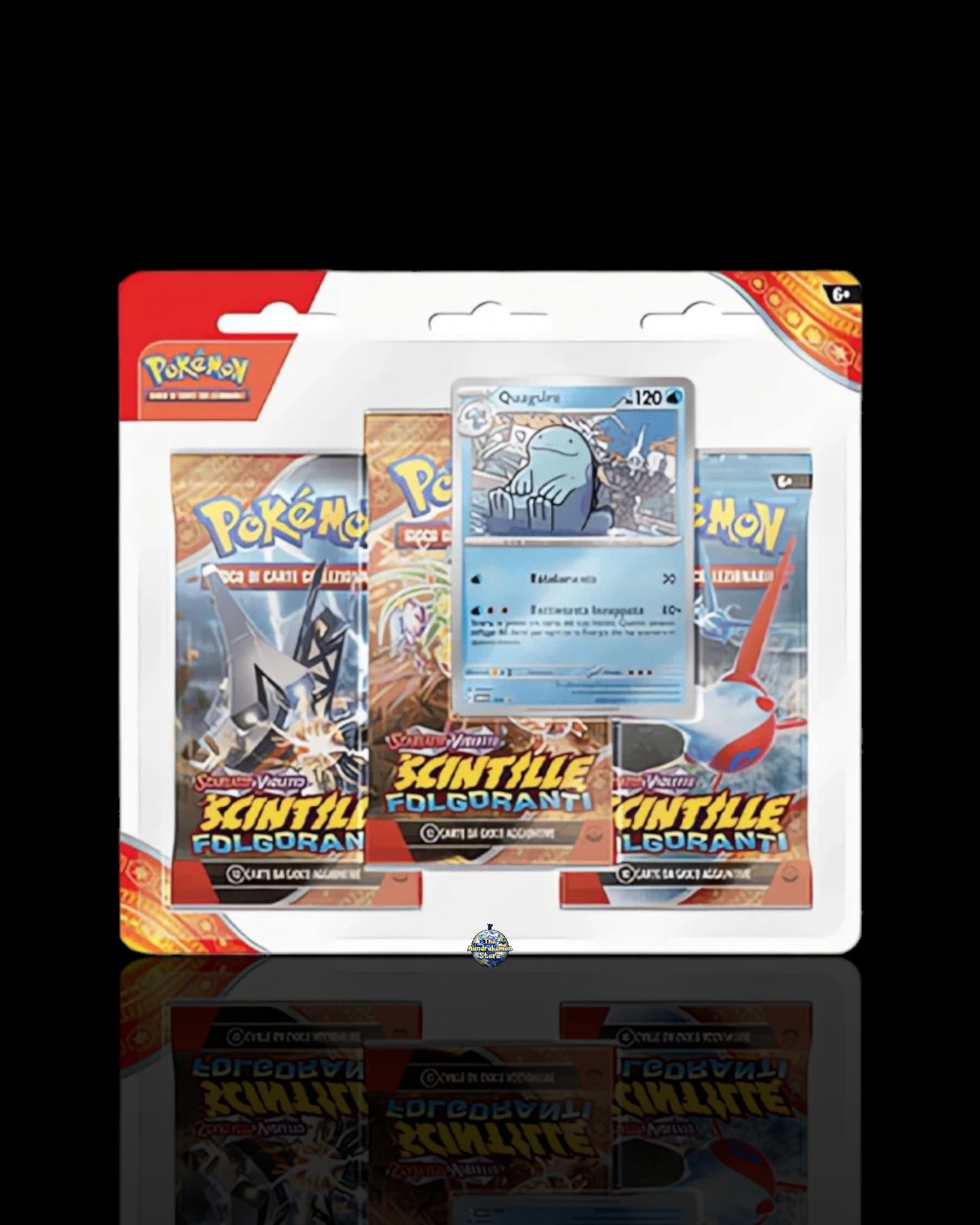 Blister 3 Pack Scintille Folgoranti Quagsire