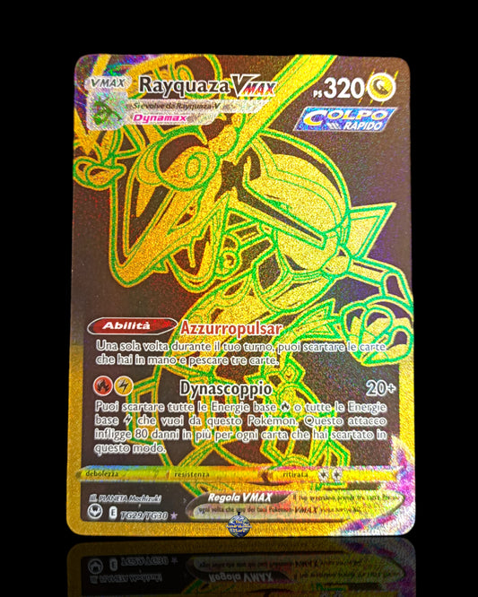 Rayquaza Vmax Black Gold Tg