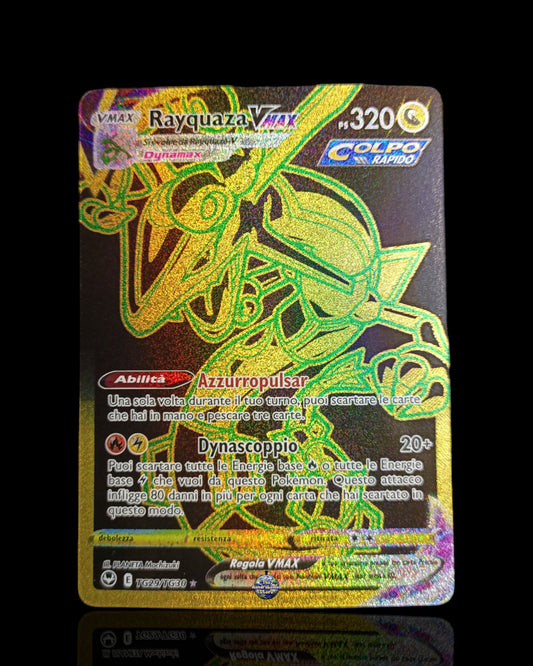 Rayquaza Vmax Black Gold Tg