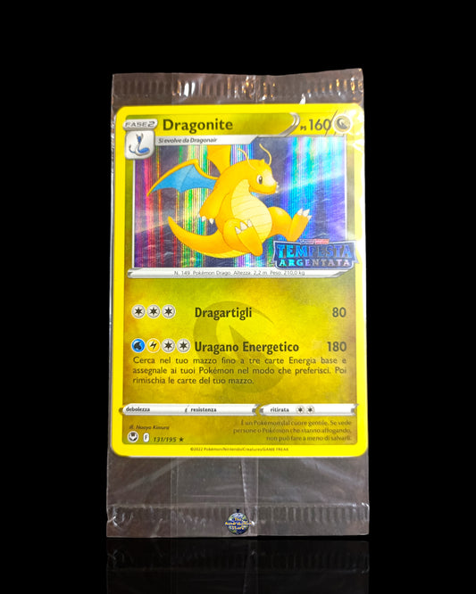 Dragonite Promo Sealed Tempesta Argentata