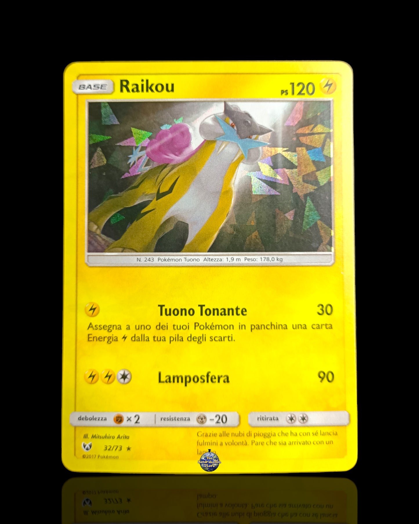 Raikou Holo Cracked Ice