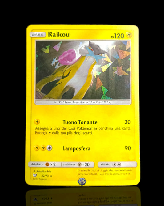 Raikou Holo Cracked Ice