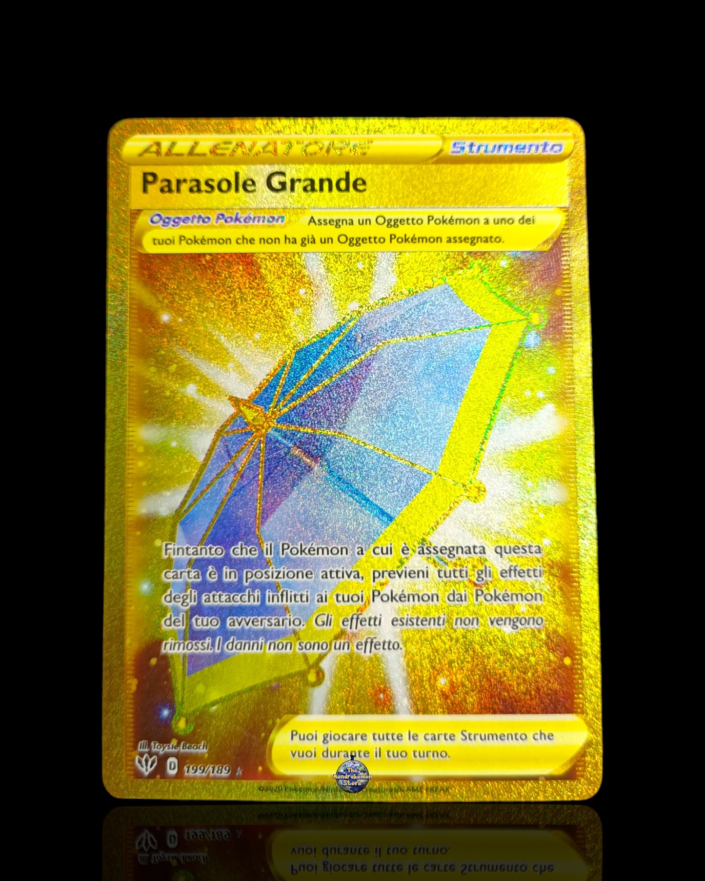 Parasole Grande Gold