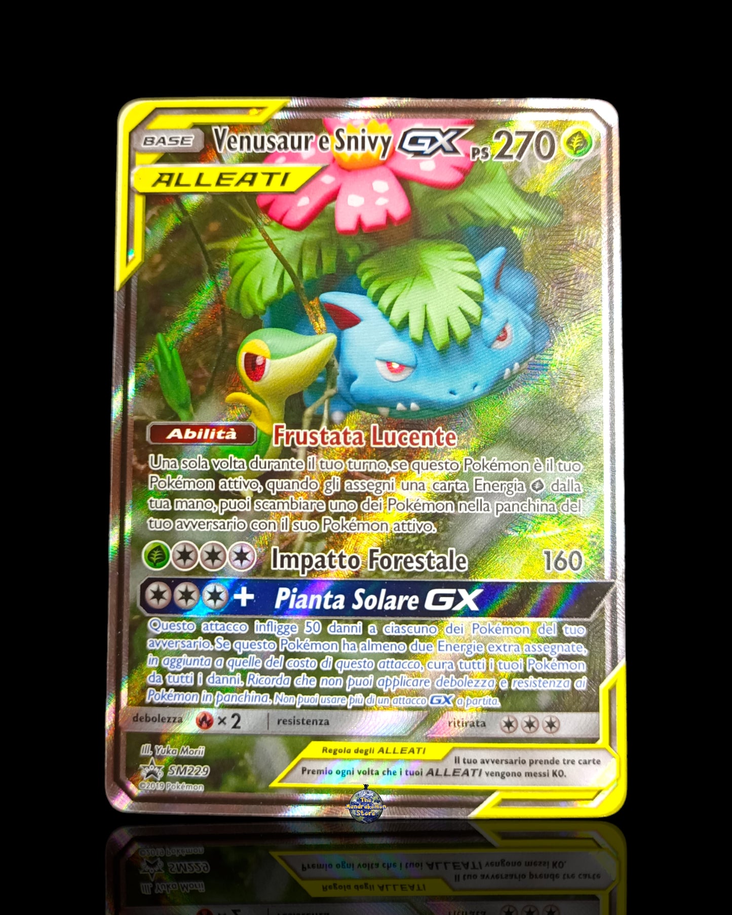 Venusaur e Snivy Gx Promo