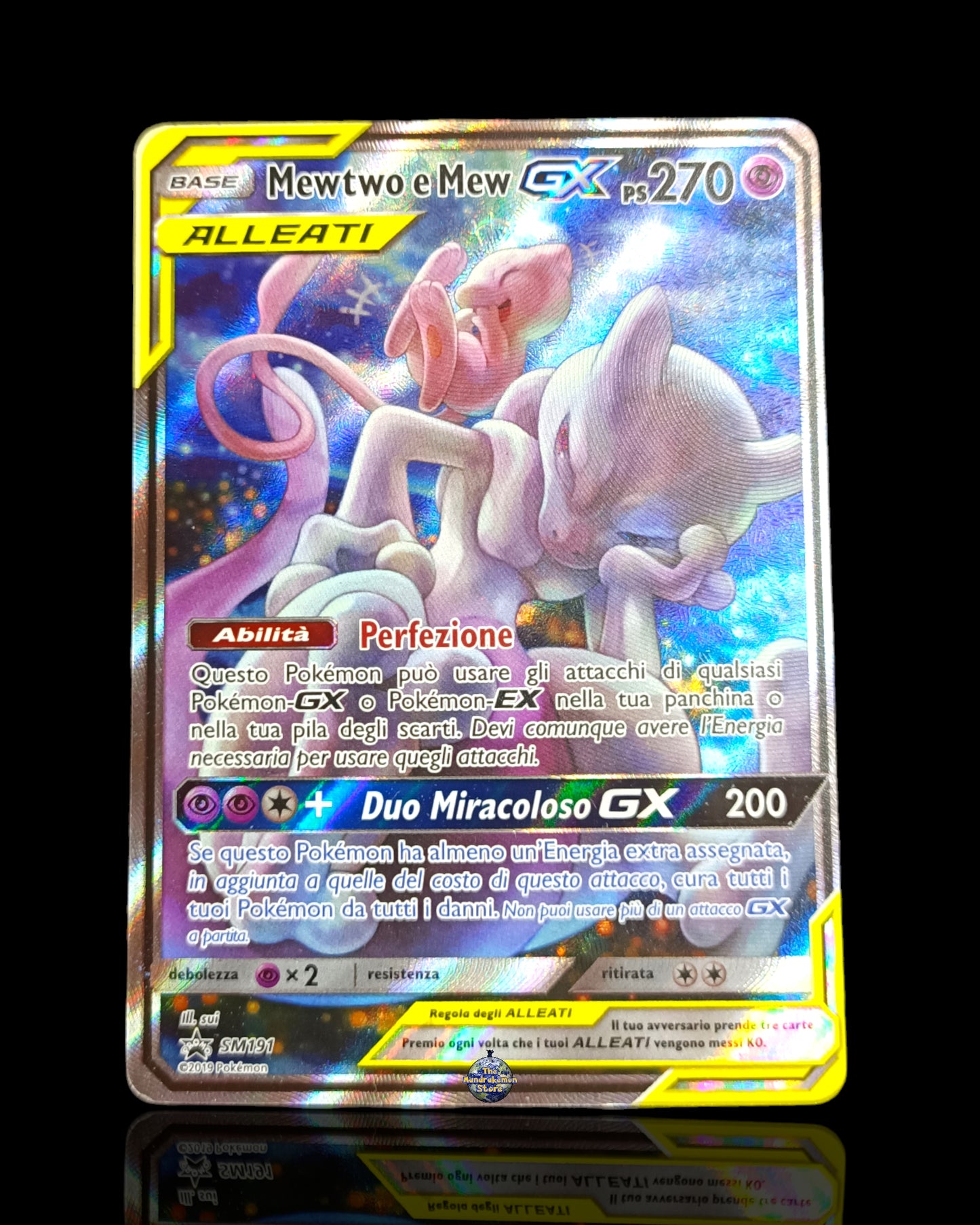 Mewtwo e Mew Gx Promo