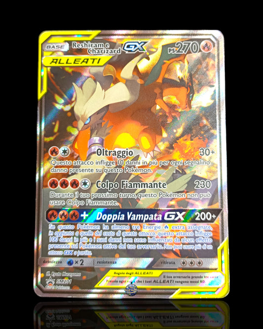 Reshiram e Charizard Gx Promo