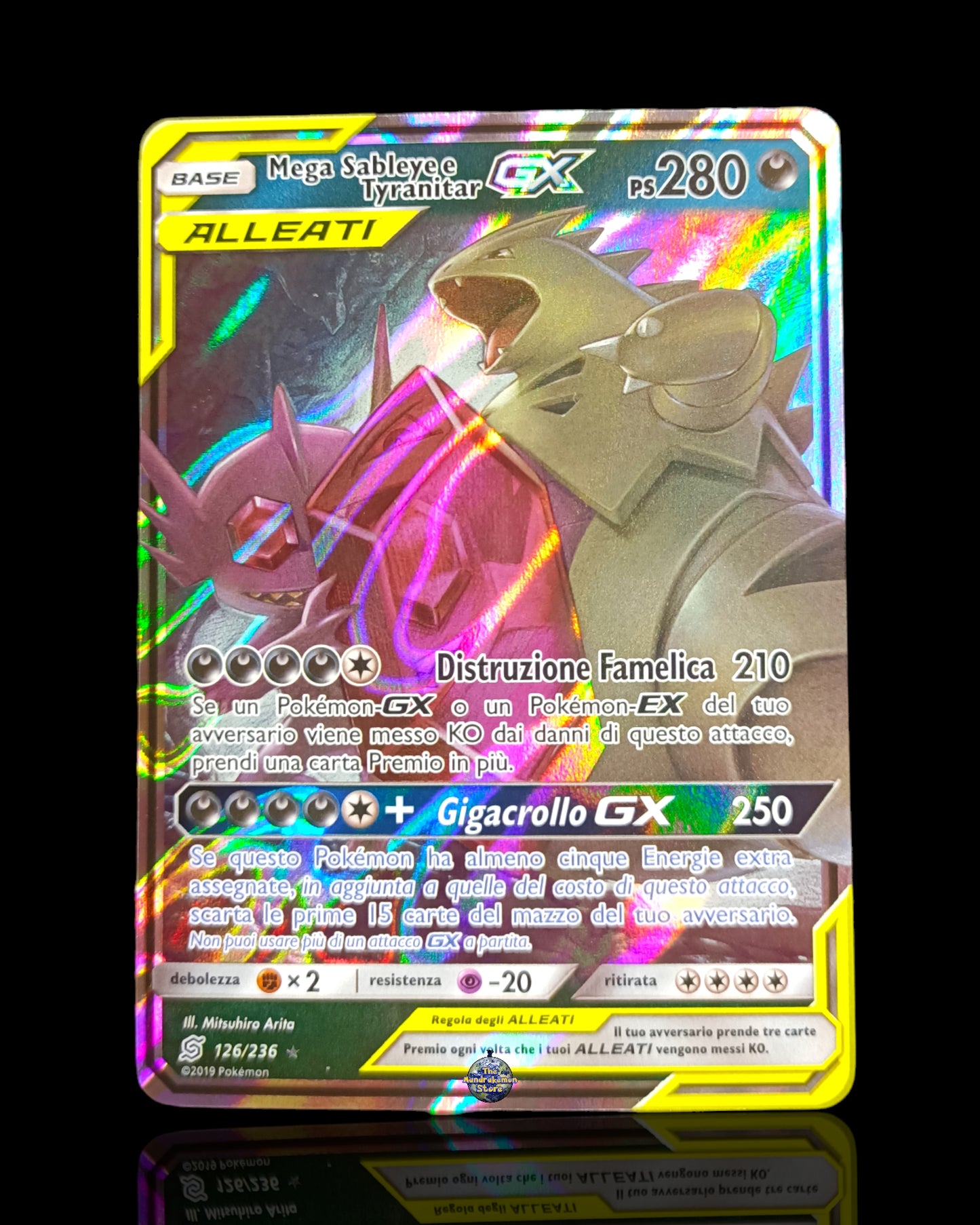 Mega Sableye e Tyranitar Gx