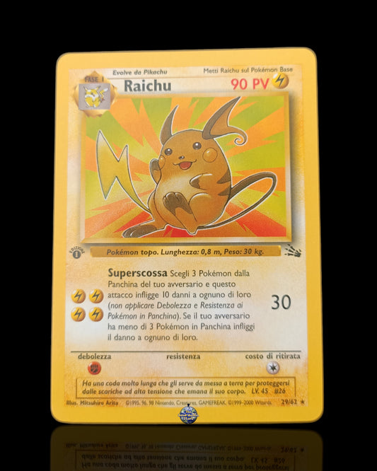 Raichu 1ª Edizione Fossil