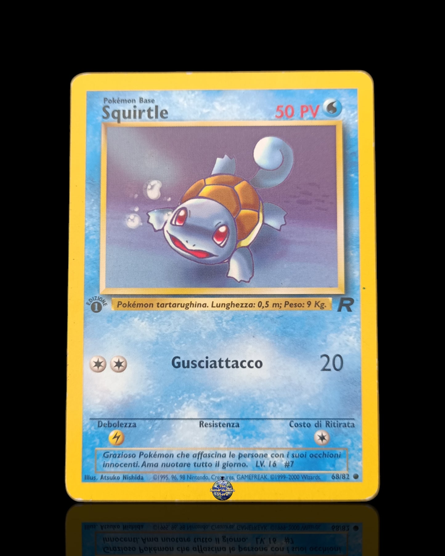 Squirtle 1ª Edizione Rocket