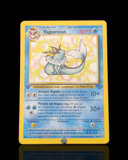 Vaporeon 1ª Edizione Jungle