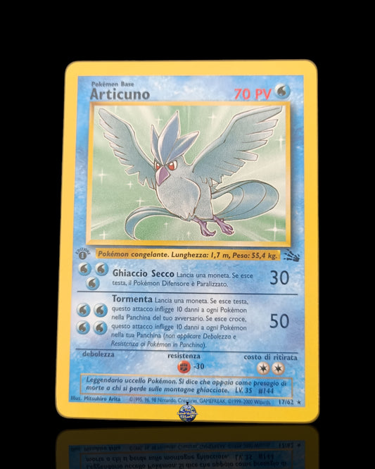 Articuno 1ª Edizione Fossil